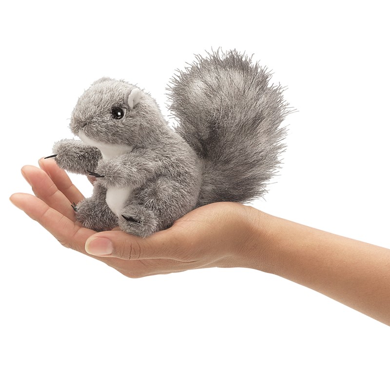 Folkmanis Gray Squirrel Hand Puppet for sale online