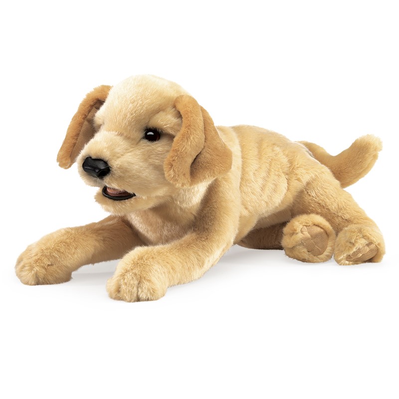 labrador puppet