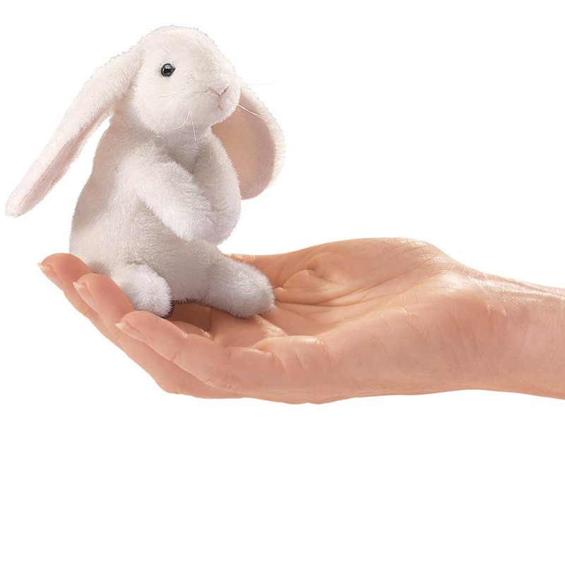 Folkmanis Baby Lop Rabbit Hand Puppet