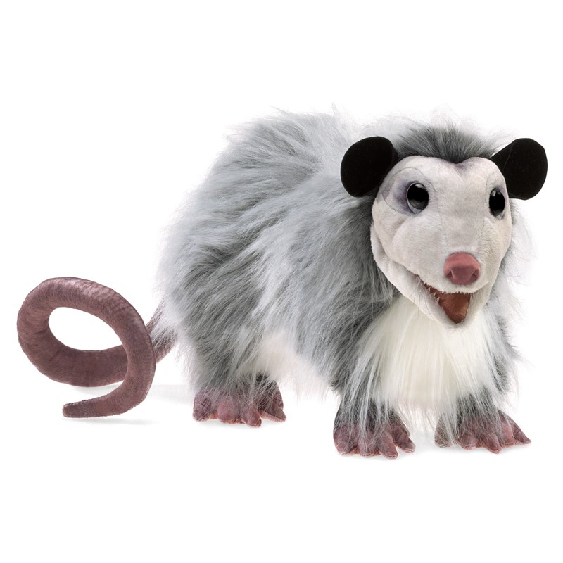 Opossum Folkmanis High Quality Comfortable Play Pretend Fun Animal Puppets 