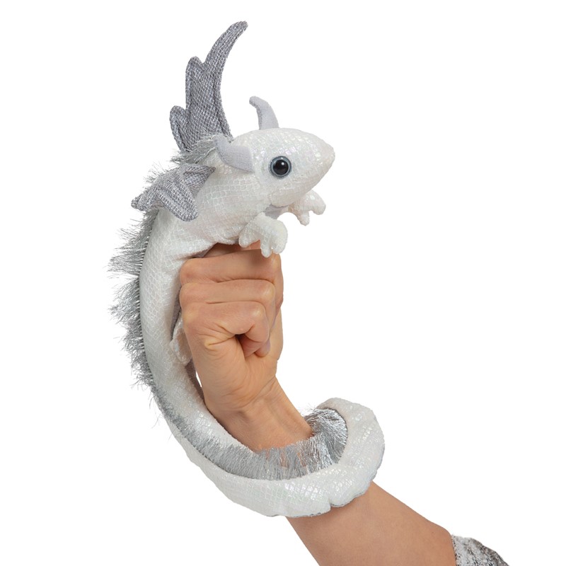DRAGON WRISTLET PUPPET # 3163 ~ New For 2020 Free Ship/USA ~ Folkmanis Puppets