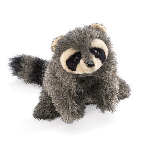 H3 Folkmanis Baby Raccoon Hand Puppet for sale online 