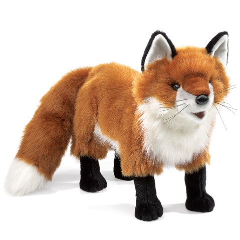 "Folkmanis Red Fox Hand Puppet Small" for sale online 