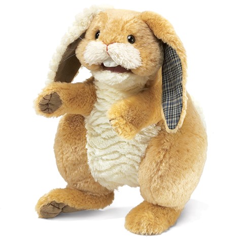 folkmanis rabbit puppet
