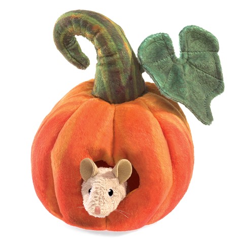 pumpkin finger puppets