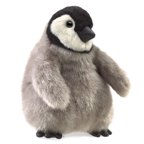 Folkmanis Mini Emperor Penguin Baby Finger Puppet B000ef5jc0 for sale online 
