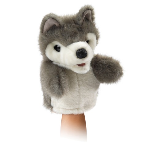 Details about   Folkmanis Wolf Pup Hand Puppet 