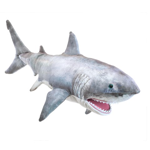 Great White Shark Hand Puppet  |  Folkmanis