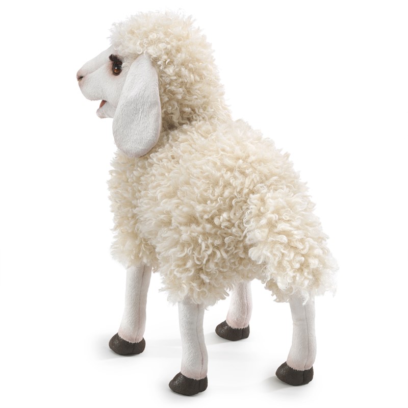 Folkmanis Play Pretend Animal Puppet Woolly Sheep 