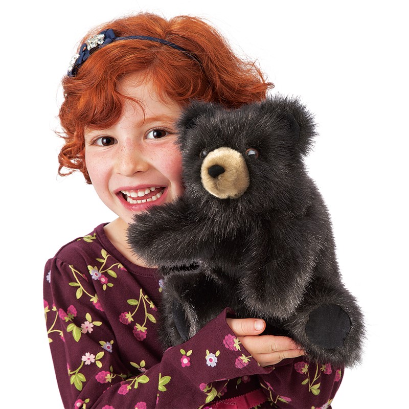 Folkmanis MPN 2232 Movable Arms Boys & Girls Details about   Baby Black Bear Puppet 3 & Up 