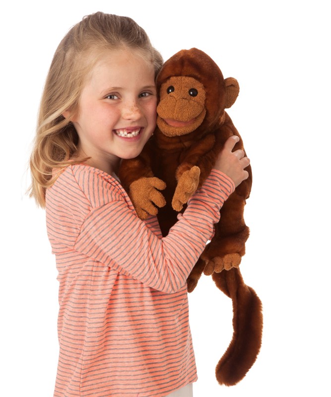 folkmanis monkey puppet