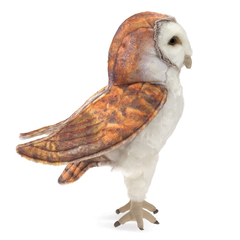 2261 for sale online Barn Owl Hand Puppet by Folkmanis 