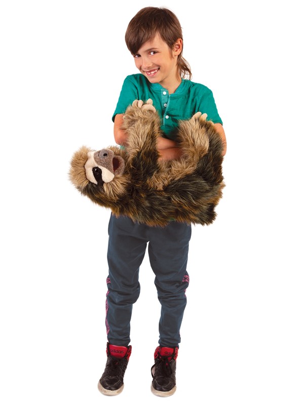 Folkmanis Baby Sloth Hand Puppet for sale online 