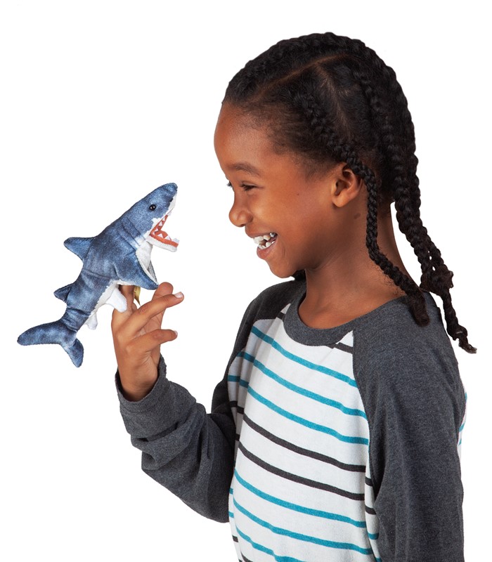 shark puppet toy