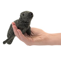 Finger Puppet Folkmanis Mini Beaver  New Animals Soft Doll Plush Toys 2651 